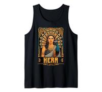 Rétro Hera Paon Grèce Antique Déesse Grec Mythe Grec Débardeur