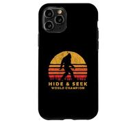 Retro Hide & Seek World Champ Bigfoot Sun Believe! Coque pour iPhone 11 Pro