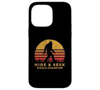 Retro Hide & Seek World Champ Bigfoot Sun Believe! Coque pour iPhone 14 Pro Max