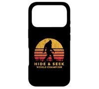 Retro Hide & Seek World Champ Bigfoot Sun Believe! Coque pour iPhone 17 Pro