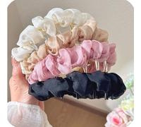 Retro High Skull Pearl Headband, Reversible Retro Fashion Tooth High Skull Headband, Non Slip Headbands for Women Trendy (#11-4 PCS)