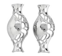 Retro Hollow Vase Earrings, Creative Floral Holder Jewelry | Alloy metal aesthetic, unique DIY bottle design, perfect for weddings, fits for parties