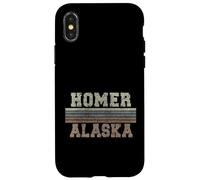 Rétro Homer Alaska Coque pour iPhone X/XS