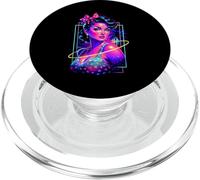 Retro Hot Pinup Girl Pop Art Années 50 Punk Vaporwave Esthétique PopSockets PopGrip pour MagSafe