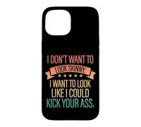 Retro I Don't Want to Look Skinny - Entraînement Vintage Coque pour iPhone 15