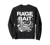 Rétro I Love Rage Baiting Funny Internet Troll Sweatshirt