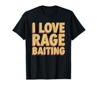 Rétro I Love Rage Baiting Funny Internet Troll T-Shirt