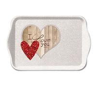 Rétro I Love You - Mini Plateau rectangulaire
