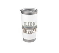 Retro Ilion Grèce Gobelet isotherme en acier inoxydable double paroi