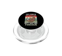 Rétro, Ils pensent Que Je suis Fou, mais J'aime Juste Pangolin Lover PopSockets PopGrip pour MagSafe