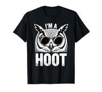 Rétro I'm A Hoot Owl Bird Lover Funny Sarcastic Blagues T-Shirt