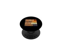 Rétro I'm Emilio Doing Emilio Things Funny Birthday Joke PopSockets PopGrip Adhésif
