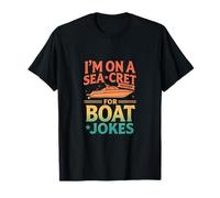 Retro I'm on A Sea-Cret Mission pour des blagues sur Les Bateaux T-Shirt