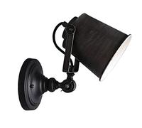 Retro Industry Iron Metal Rocker Robotic Arm Wall Lamp Creative Personality Aisle Edison Corridor Bedroom Bedside Lamp Wall Illuminating Light E27 Adjustable Metal Wall L
