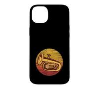 Rétro Instrument Euphoniste Euphoniste Joueur Euphonium Coque pour iPhone 14 Plus