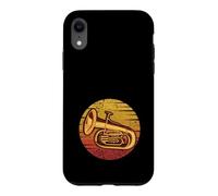 Rétro Instrument Euphoniste Euphoniste Joueur Euphonium Coque pour iPhone XR