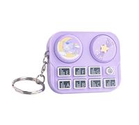 Retro Instrument Keychain - 2.24 Inch Mini Dj Keychain | Abs Decorative Keyring - Keychains Pendant Toy Music Themed Accessory for Handbags Purses Keys Stylish Functional Gift for Music Lovers