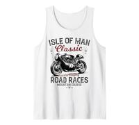 Retro Isle of Man TT Races Vintage Moto Race Débardeur