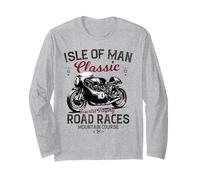 Retro Isle of Man TT Races Vintage Moto Race Manche Longue