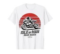 Retro Isle of Man TT Races Vintage Moto Race T-Shirt