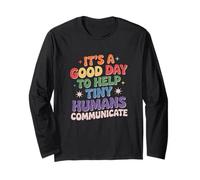 Retro Its A Good Day to Help Tiny Humans Communicate Manche Longue