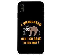 Rétro : J'Ai Obtenu Mon diplôme, Puis-Je Retourner au lit Maintenant ? Coque pour iPhone XS Max