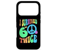 Rétro J'Ai survécu à Mes années 60 Deux Fois 70e Anniversaire et réunion des années 1960 Coque pour iPhone 17 Pro