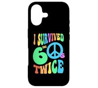 Rétro J'Ai survécu à Mes années 60 Deux Fois 70e Anniversaire et réunion des années 1960 Coque pour iPhone 17