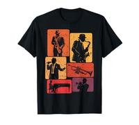 Retro Jazz Band Musiciens Vintage Jazz Music Lover T-Shirt