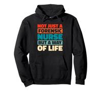 Retro Justice - Médecine Vintage Infirmière Médico Légale Sweat à Capuche