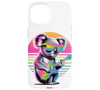 Rétro Koala Guitariste Koalas Guitare Coque pour iPhone 15