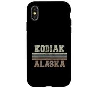 Rétro Kodiak Alaska Coque pour iPhone X/XS