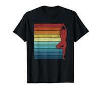 Retro Kundalini Ashtanga Hatha Asanas Professeur de Yoga T-Shirt Graphique avec Valeur