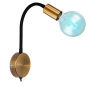 RETRO Lampe murale lecture chambre à coucher FLEXO mobile en set avec ampoules LED RGB incluses