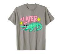 Retro Later Gator After While Crocodile Beach Summer T-Shirt