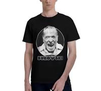Retro Laughing Charles Bukowski Tribute T Shirt Funny Tees Short Sleeve Round Neck