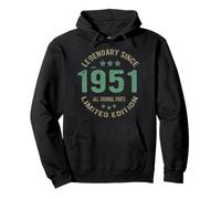 Retro Legend Since 1951 Birthday - Vintage Limited Edition Sweat à Capuche
