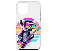 Rétro Lémurien Guitariste Lémuriens Guitare Coque pour iPhone 12 Mini