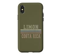 Retro Limon Costa Rica Coque pour iPhone X/XS