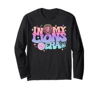 Rétro Lions School Spirit Tie Dye Groovy Girl Kid Teacher Manche Longue