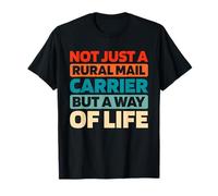 Retro Livraison Postale - Courrier Vintage Facteur Rural T-Shirt