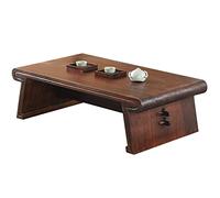 Retro Low Table Coffee Table Japanese Tatami Table Living Room Zen Tea Table Coffee Table Suitable for Bay Window (Size : 70x45x30cm)