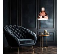 Rétro Luminaire Suspendu Ess Chambre Coup de Marteau Couvrir Cuisines Big Léger