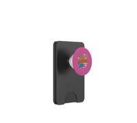 Retro Maid of Honor Squad Leopard Bride Wedding Demoiselle d'honneur PopSockets PopWallet pour MagSafe