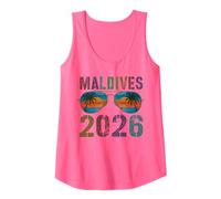 Rétro Maldives 2026 Maman Fille Vacay Croisière Vacances Débardeur