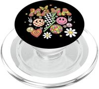 Rétro Mama Disco Ball Panneau de Paix Daisy Groovy Papillon Fun PopSockets PopGrip pour MagSafe