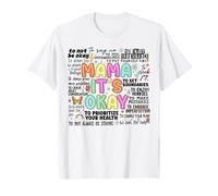 Retro Mama It's Okay, Mental Health Breakdown, Mother's Day T-Shirt