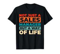 Retro Management Commerce - Vintage Directeur Des Ventes T-Shirt