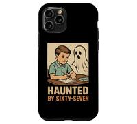 Rétro Math Halloween 67 Meme Student Haunted Numbers 6x7 Coque pour iPhone 11 Pro