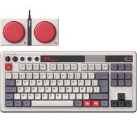 8Bitdo Clavier mécanique Retro 87 touches BT/2.4G/USB-C 2 boutons programmables Win/Android AZERTY